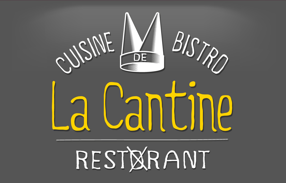 Création de Logo - La Cantine - Contraste communication - Les Sables d'Olonne - Vendée